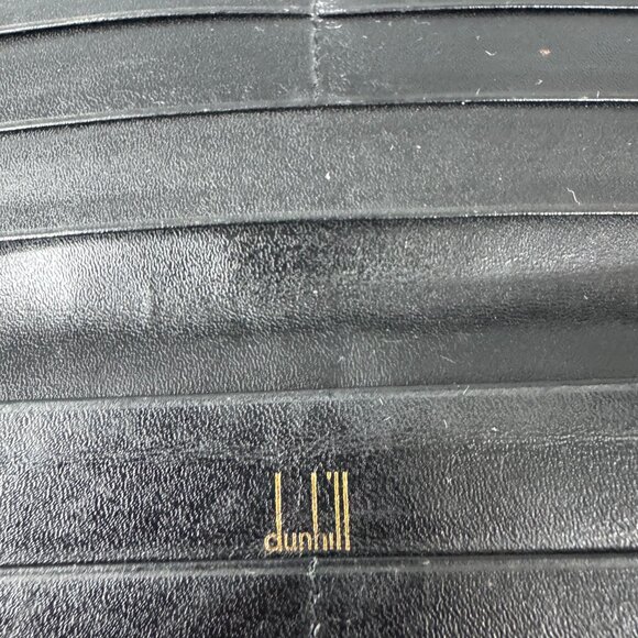 Authentic Dunhill Black Leahter Slim Long Wallet - Picture 9 of 14
